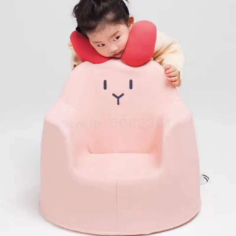 Милый животный стиль кортический диван медведь 1-4 лет Детское одиночное сиденье - Цвет: Same as picture 1