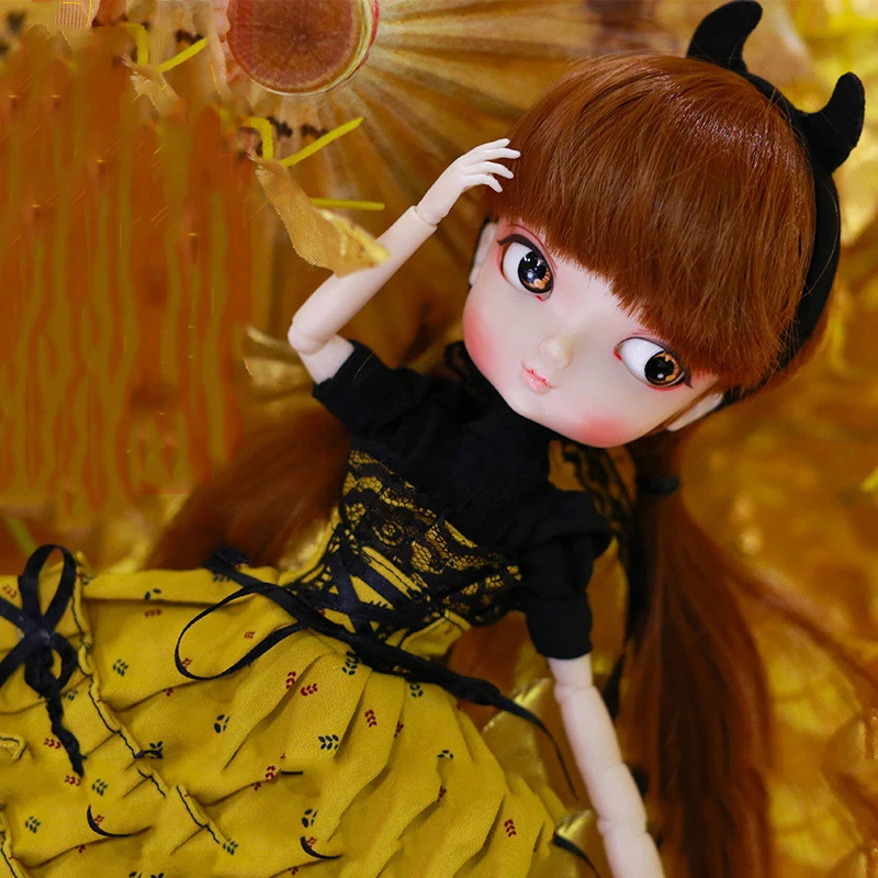 Diy подвижные Refittable 35 см 1/6 Bjd Sd Bbgirl куклы игрушки Дети суставы куклы-игрушки для девочек Подарки на день рождения для детей Детские игрушки