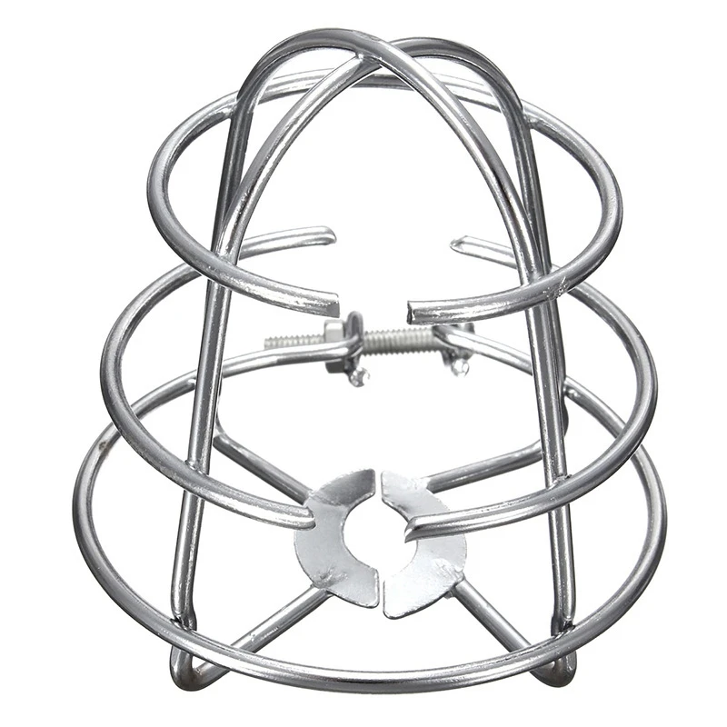 Fire Sprinkler Headguard,Fire Sprinkler Head Protection Frame Recessed Heavy Duty Chrome Plated Headcage