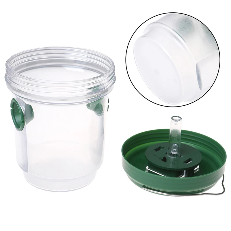 

LED Solar Powered Fly Trap Outdoor Plastic Insect Catcher Insect Mosquito Killer For In Tree Flying Bee Hornet Trap Catcher
