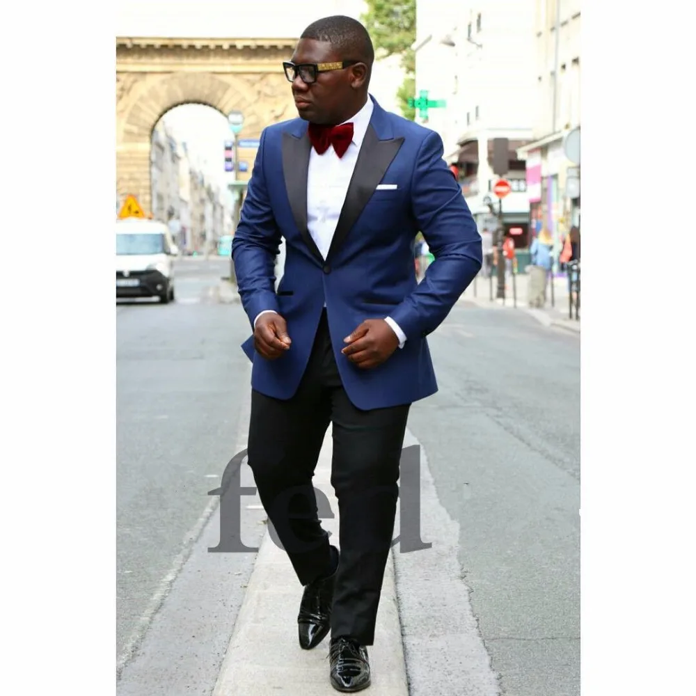 

Custom Made Mens Blazer Slim Fit Coat Dinner Suit Jacket Formal Casual Jacket One Button Men Suits (Jacket+Pants) Z614