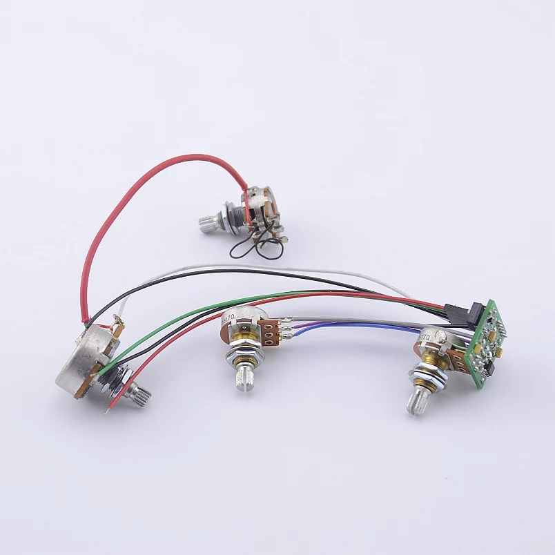 1 комплект Preamp Circuit Family Active 2 Band EQ для пассивного захвата басов (#0962) производство