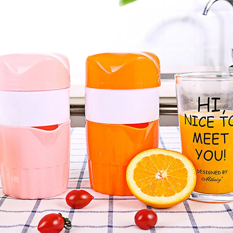 Hand Juicer Citrus Orange Squeezer Manual Lid Rotation Press Reamer For