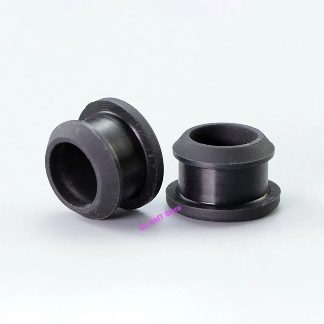 Black Silicone Rubber Hole Caps 4.5mm to 14mm T Type Plug Cover Snap-on Gasket Blanking End Caps Seal Stopper