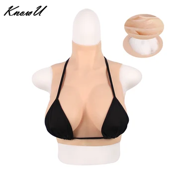 

KnowU C Cup Fake Boobs Breast Forms Tits Transgender Dragqueen Crossdresser Shemale Cosplay накладная грудь كس صناعي