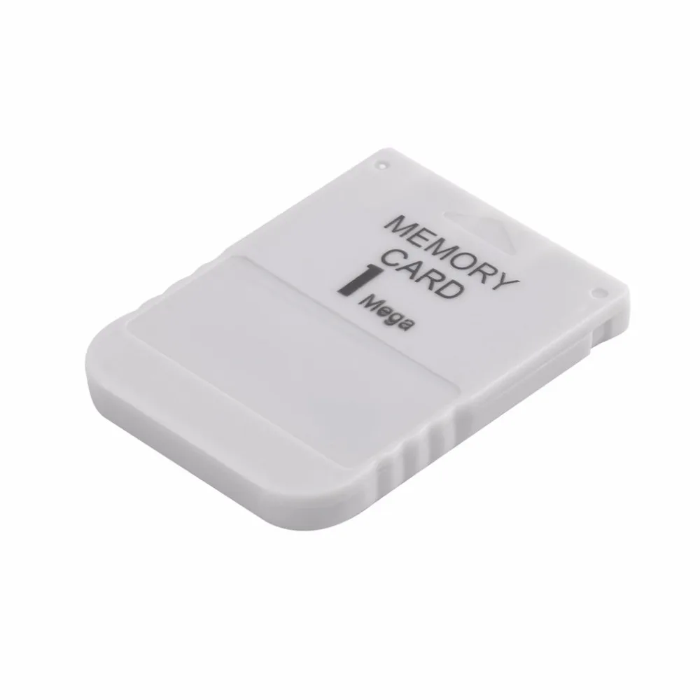 

for PS1 Memory Card 1 Mega Memory Card For Playstation 1 One PS1 PSX Game Useful Practical Affordable White 1M 1MB