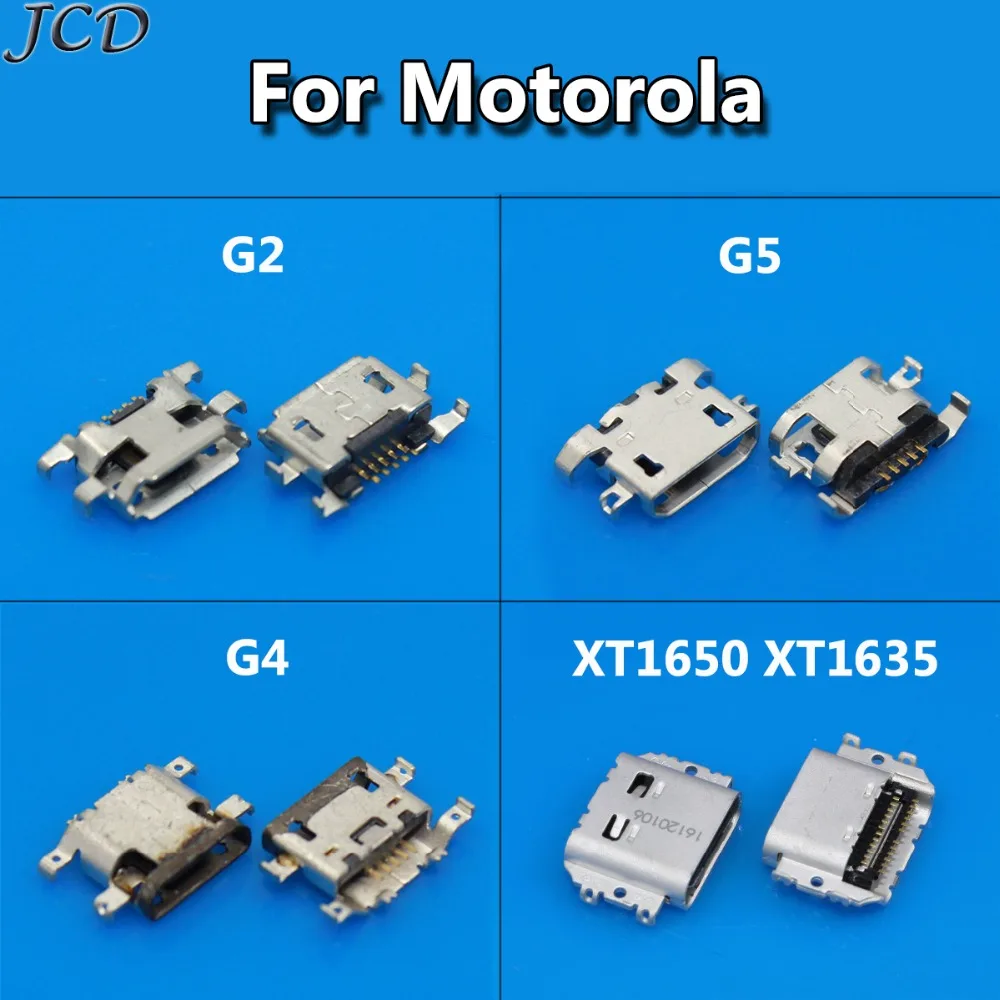

JCD For Motorola MOTO G2 G+1 XT1063 XT1064 XT1068 XT1069 G4 G5 XT1650 Charging Port Connector Socket Dock Plug Jack Repair Part