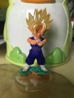 BANDAI-figura de acción de Dragon Ball Super UG Gacha Part.5 Vegetto Super Saiyan, modelo raro sin imprimir, juguete de decoración