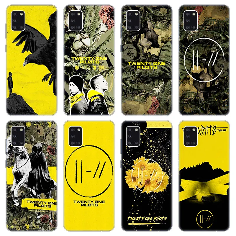 Twenty One Pilots Soft Case for Samsung Galaxy A01 Core A02S A11 A12 A22 A21S A31 A32 A41 A50 A51 A52 A70 A71 A72 Silicone Cover | Мобильные