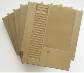 

Golden color 72 Pins Game Cartridge Replacement Plastic Shell For NES Console