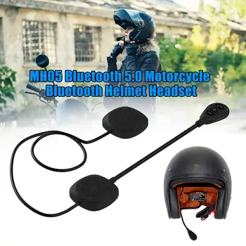 

MH05 Universal Wireless Bluetooth 5.0 Motorcycle Helmet Headset Handsfree Call Headphone Easy To Install