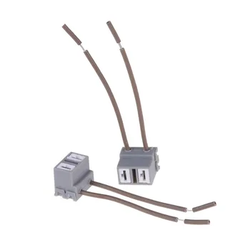 

2PCS Female Adapter Wiring Harness Sockets Car Auto Wire Connector Cable Plug For HID LED Headlight Fog Lights Lamp Bulb