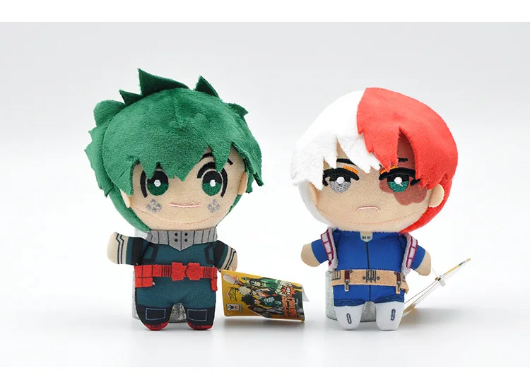 " 15 см, плюшевый кулон-талисман My Hero Academy с брелком Todoroki Shoto Bakugou Katsuki Midoriya izku, маленькая мягкая кукла