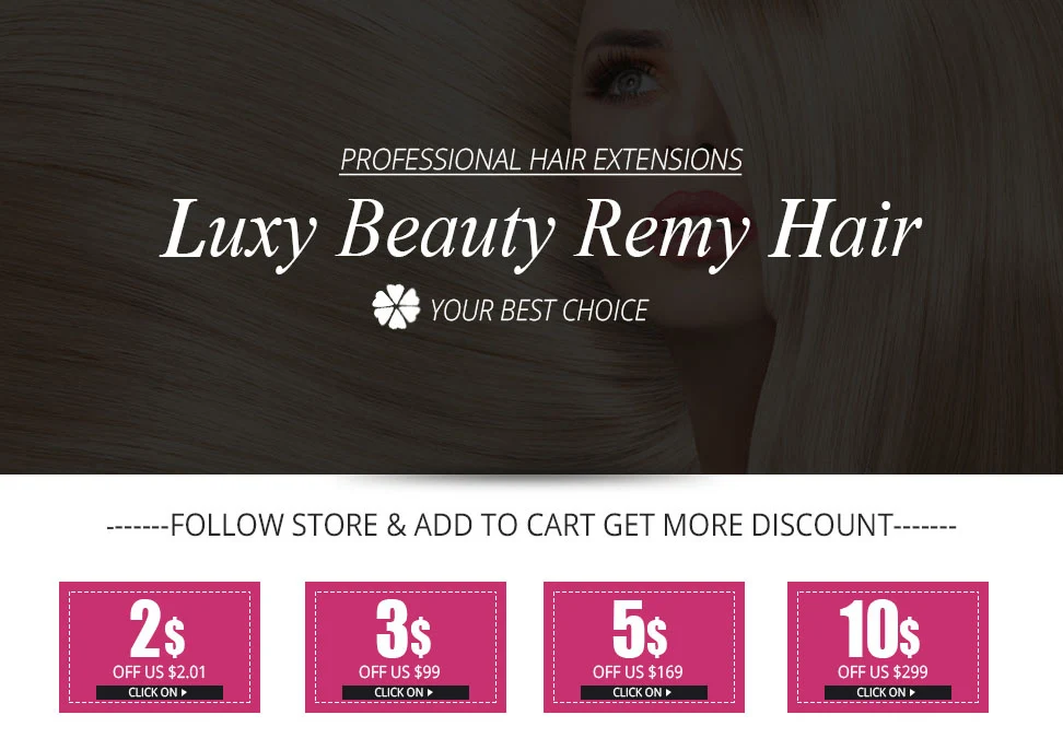 LuxyBeauty, прямые накладные волосы на застежке, 1", 18", 2", Remy, человеческие волосы, машина, сделано, уток, рыбная линия, волосы, регулируемые