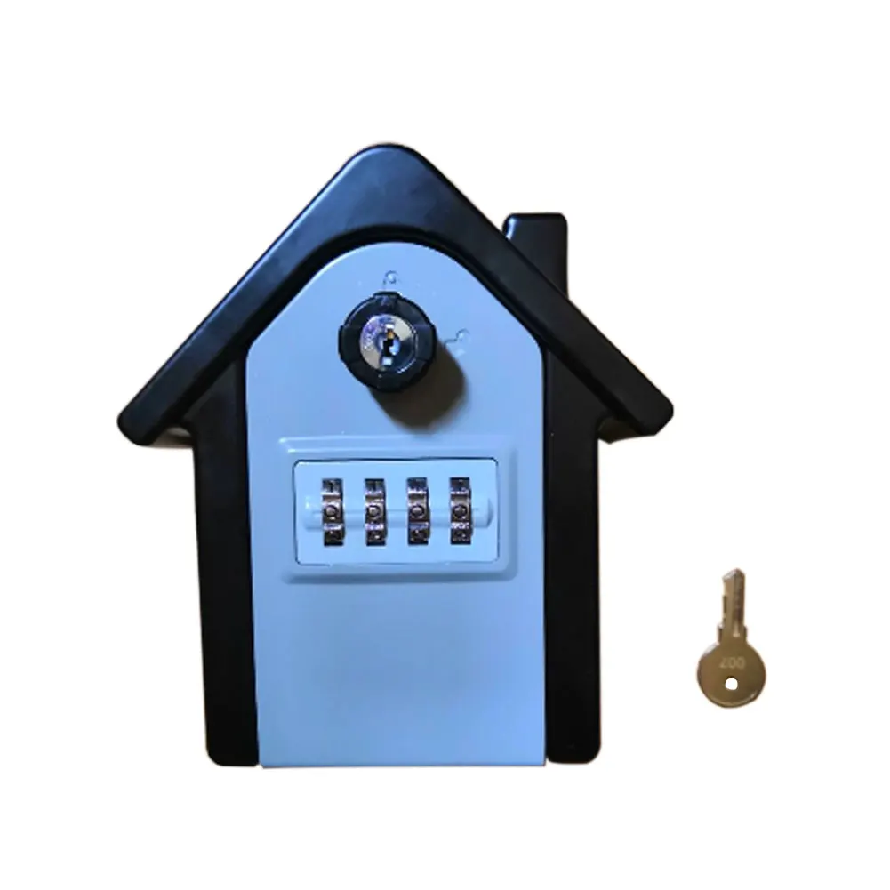 

Hot New Password Key Secure Wall Mounted Safe Box Home Office Card Heavy Duty Storage Cases Lock