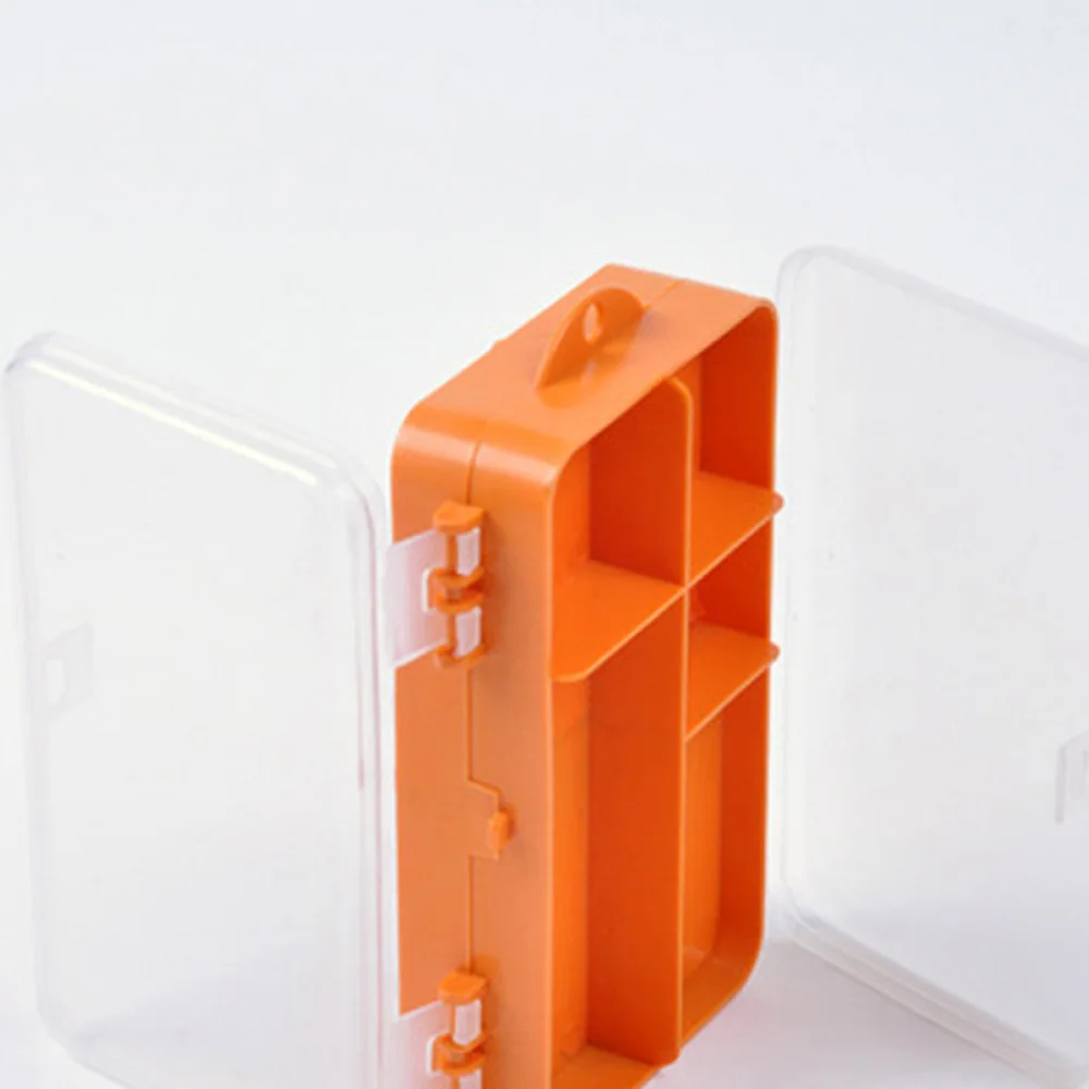 

Plastic Fishing Lure Fish Hook Bait Storage Tackle Box Case Container Organizer