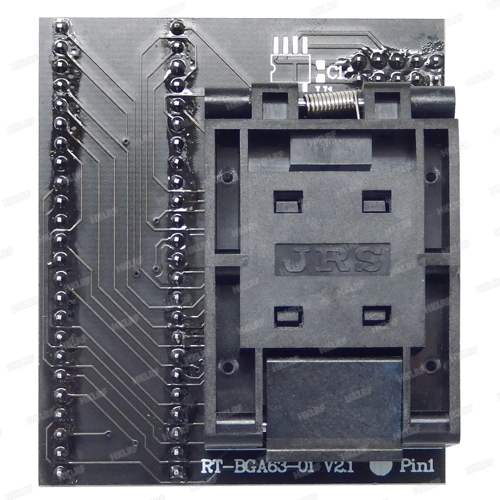 BGA63 адаптер для RT809H гнездо RT 01 V2.1 0 8 мм 9x11 бесплатная доставка|adapters for programmer|emmc