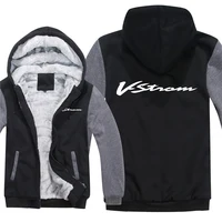 Motorcycle V-Strom Hoodies Men Fashion Coat Pullover Fleece Liner Jacket V-Strom Sweatshirts Hoody 1