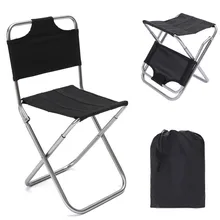 

Outdoor Fishing Chair Folding Portable Stool Durable Camping Aluminum Alloy Hiking Seat Outdoor Picnic Fishing Accessories