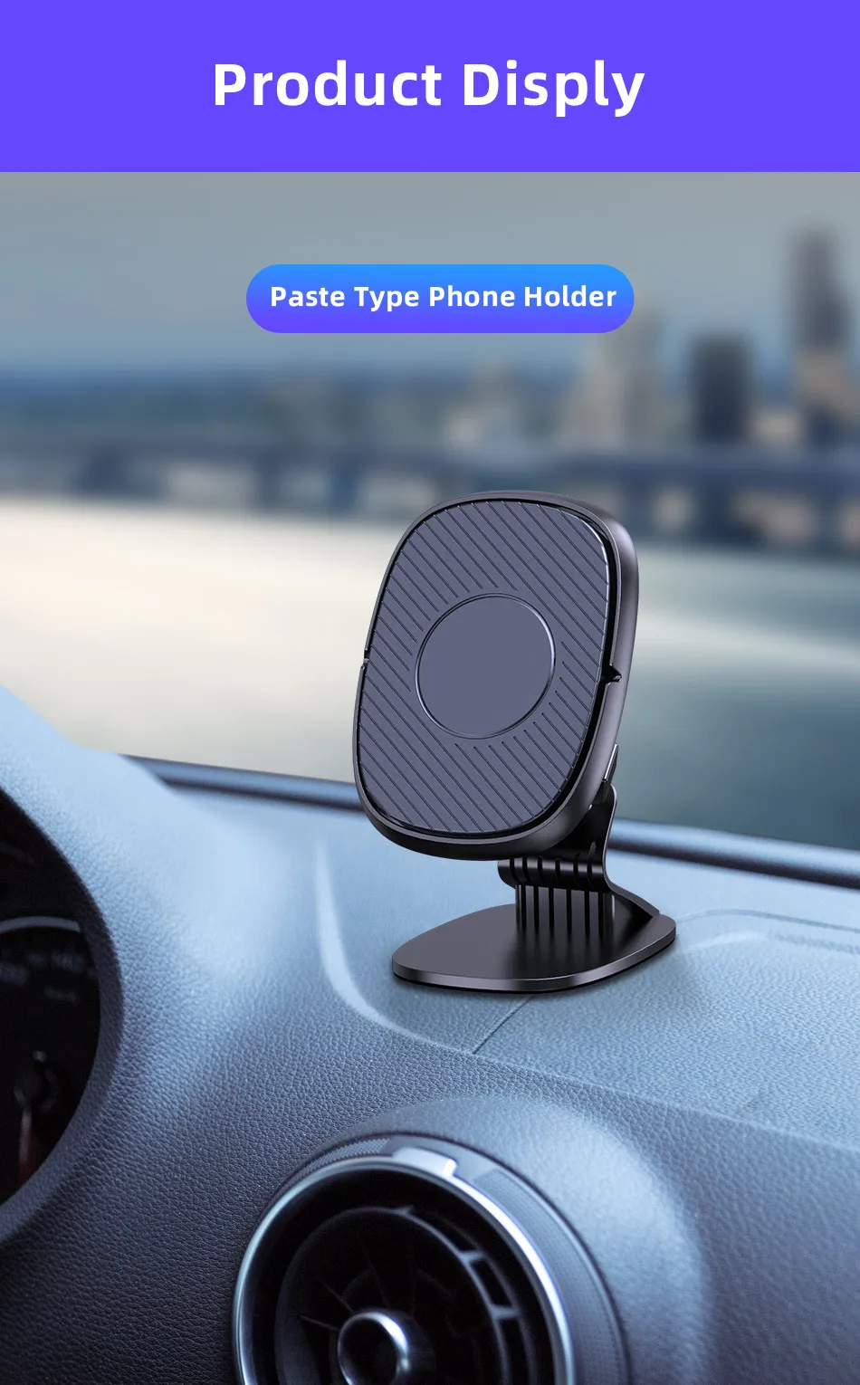 GTWIN магнитный автомобильный держатель для телефона с креплением на вентиляционное отверстие, автомобильный Магнитный gps держатель для мобильного телефона для iPhone 11 samsung Xiaomi