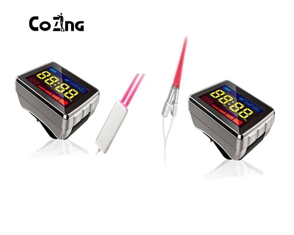 US $186.93 Medical Cold Laser Therapy Device Smart Watch Treatment Rhinitis Diabetes Hypertension Clinical Approved