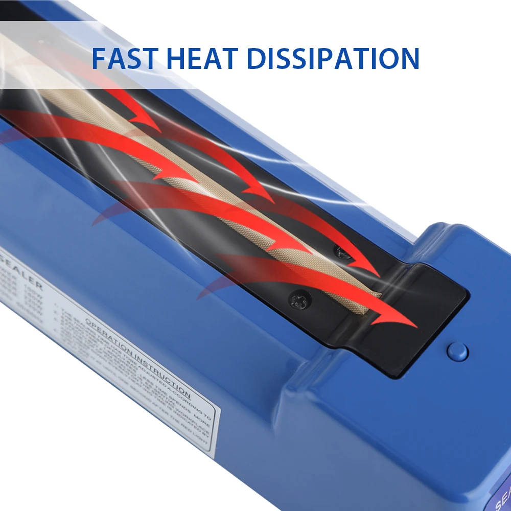 Sealing Machine Electric Heat Sealer Hand Press Vacuum Food Plastic Bag Bobo Ballons Impulse Fast Heat Sealer Packaging Machine 3