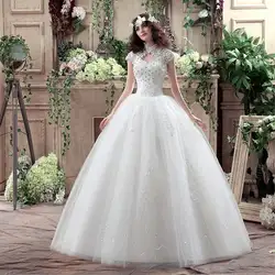 Роскошная свадебная одежда вышивка невесты Ретро вечерние, свадебные платья платье невесты плюс размер кружевные платья