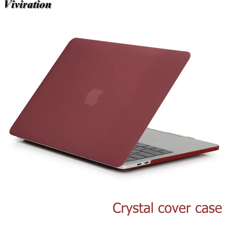 Чехол для ноутбука Mac book MacBook retina Pro Air 11 12 13 15 MacBook 15,4 13,3 11,6 с сенсорной панелью чехол жесткий чехол - Цвет: 021A