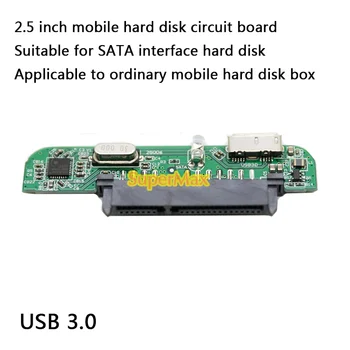 

DIY 2.5 inch SATA PCB circuit board ordinary version of the mobile hard disk box adapter card USB3.0 transfer interface