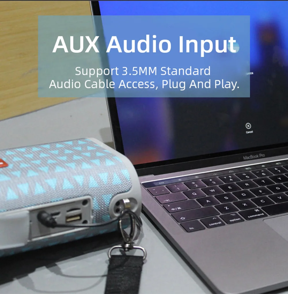 Bluetooth динамик 4,2 10 Вт Мощность Мини Портативный Открытый HIFI сабвуфер ремешок карты FM радио AUX аудио HD микрофон Громкая связь звуковая коробка