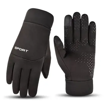 

Men Women Winter Sports Full Finger Gloves Windproof Touchscreen Warm Mittens