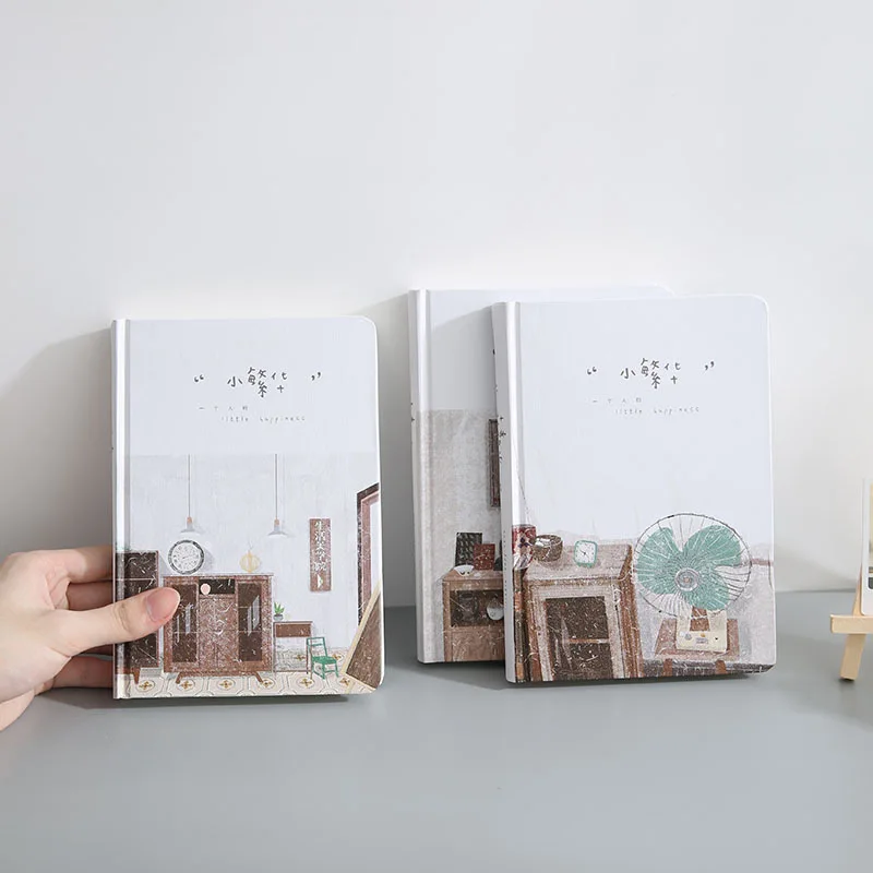 A5 ретро блокнот в твердом переплете бумажный планировщик Bullet Journal Agenda школьный дневник записная книжка настольная книга креативный блокнот