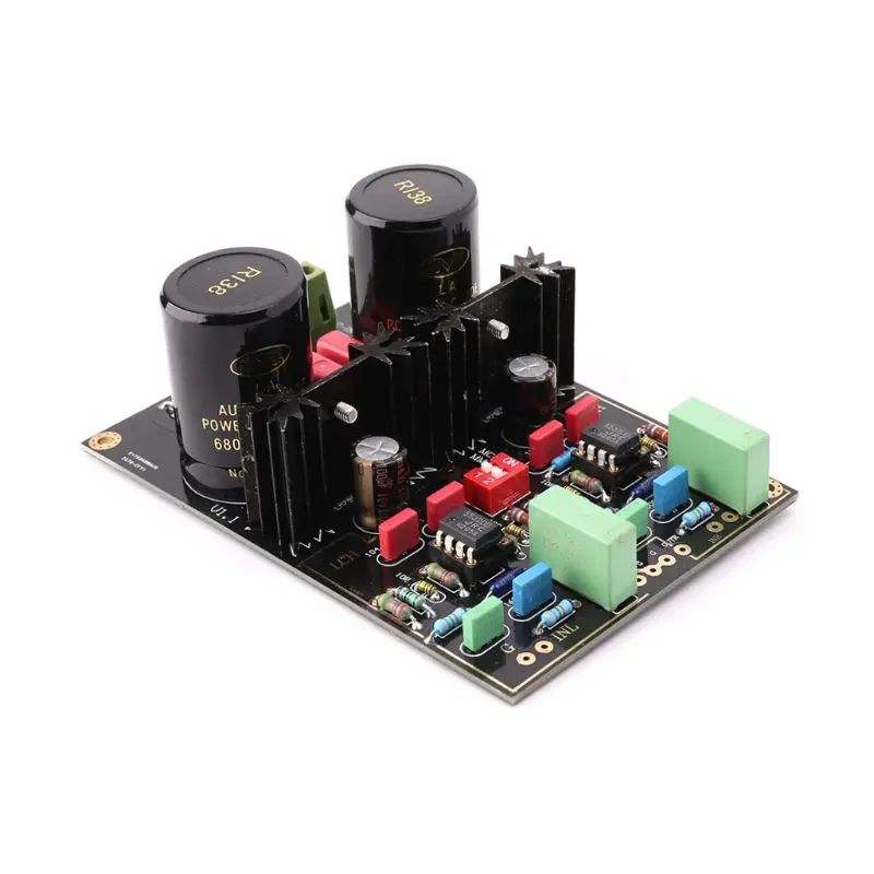 

Dual Phono Turntable Preamplifier With Selectable MM/MC For Vinyl Record Player