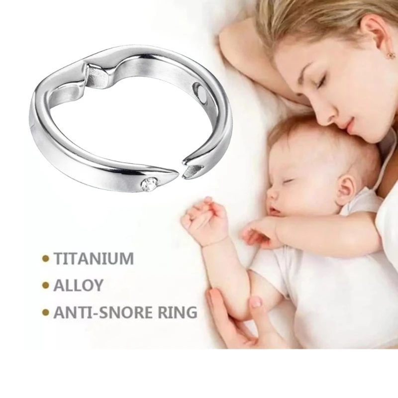 Anti Snoring Ring Stopper Sleeping Breath Aid Acupressure