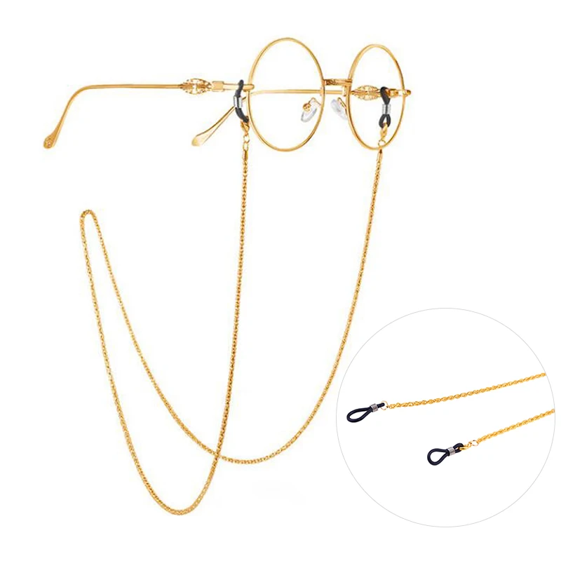

Fashion Glasses Strap Eyeglass Metal Chain Reading Glasses Cord Holder Neck Strap Rope Gift Sunglasses Accessories Dropshipping