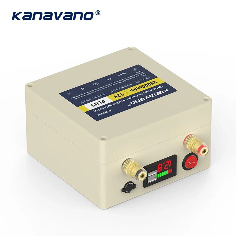 12V 25ah литиевая батарея LiFePO4 с зажимный винт в BMS Портативный супер Ёмкость Перезаряжаемые Батарея пакет