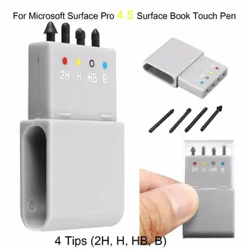 

2019 Newest Fashion 4 Tips Replacement Stylus Pen Nib Tip Kit for Microsoft Surface Pro 2H H HB B