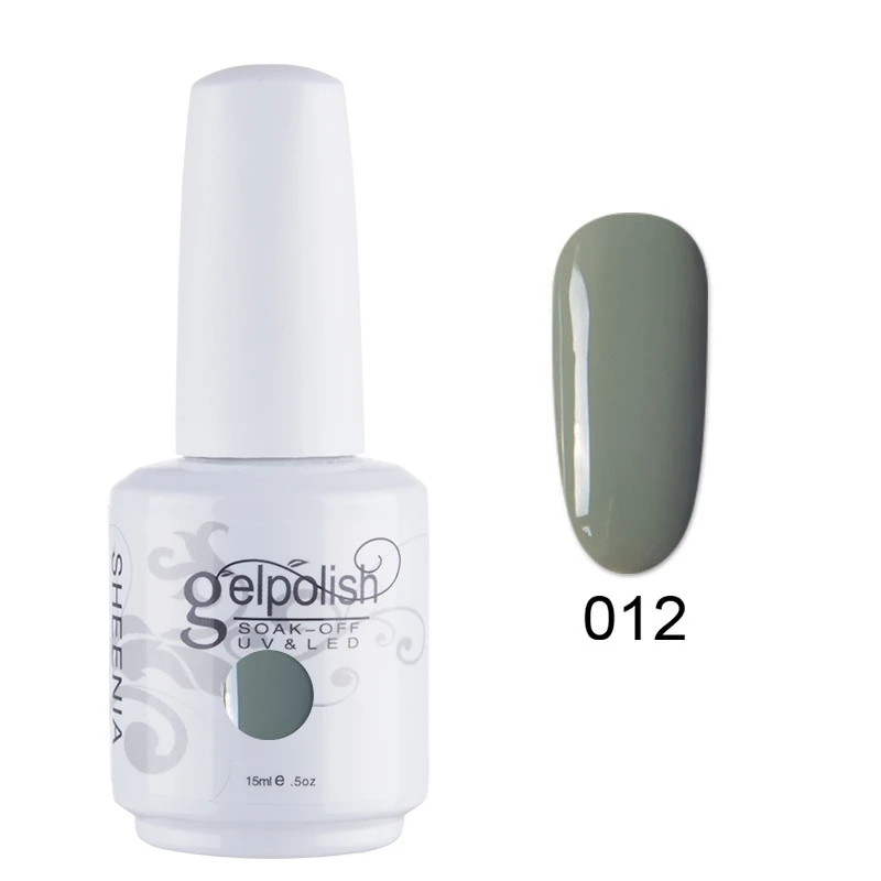 W012 Гель-лак для ногтей УФ-гель для ногтей Гибридный лак Полупостоянный Набор ногтей для маникюра геллак для ногтей Профессиональный Топ праймер - Цвет: W012