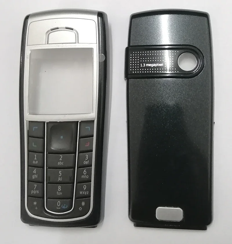 Черный Новый Корпус Крышка батарейного отсека клавиатура для Nokia 6230 6230i и