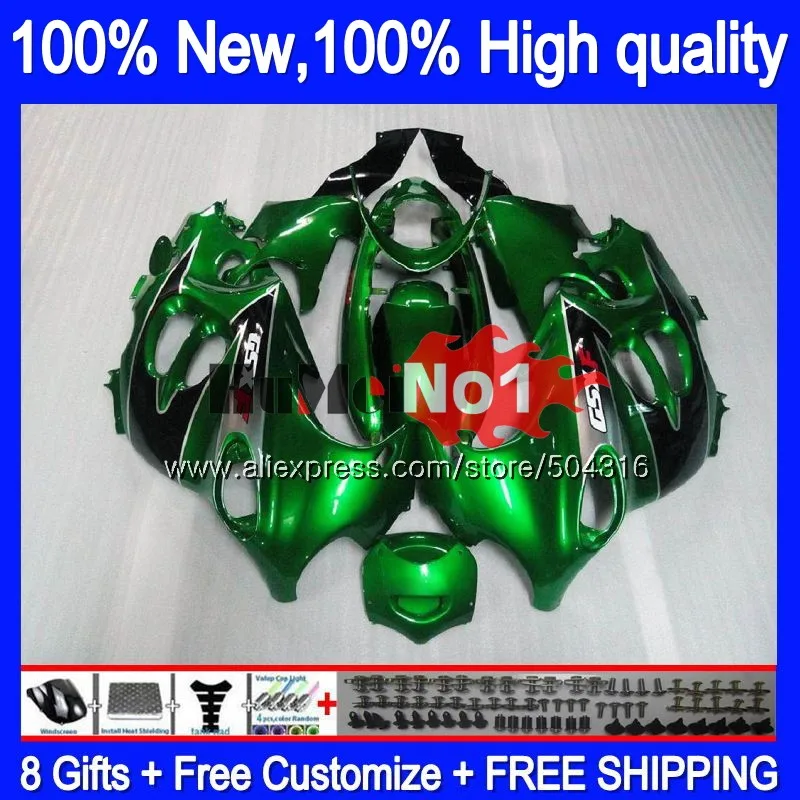 Корпус для SUZUKI Катана GSX600F GSXF 600 750 светильник зеленый 13MC. 42 GSXF750 GSXF600 2003 2004 2005 2006 2007 03 04 05 06 07 обтекатель
