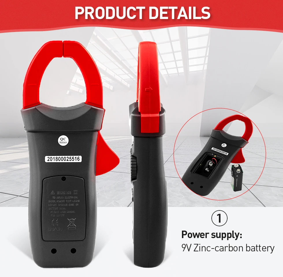 Holdpeak Digital Clamp Meter Hp570capp 1000a Ac/dc Current Voltage