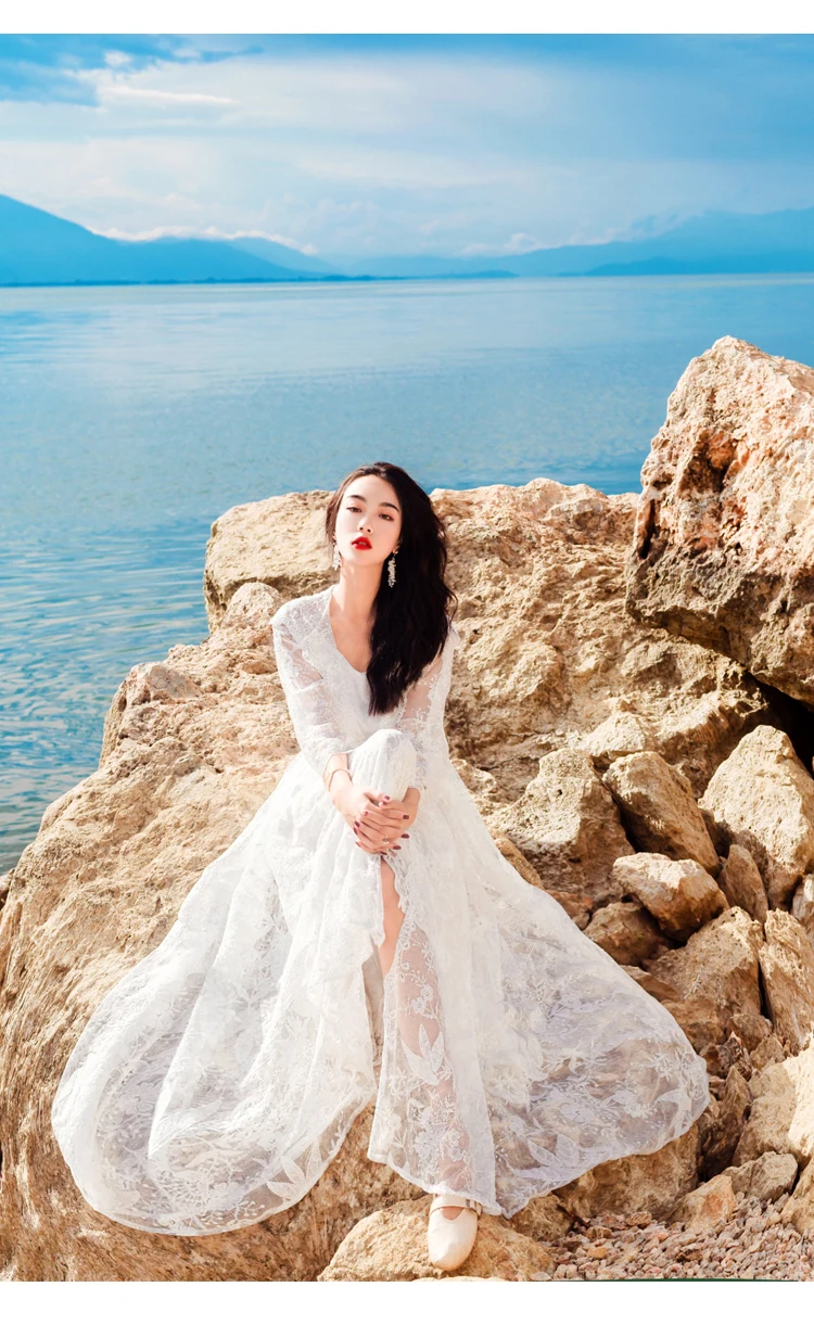 Летнее платье в Корейском стиле; Новое поступление; vestidos; ; кружевное платье с вышивкой в виде кленового листа; свободный пояс; жакет+ кружевное платье на бретельках; Fema