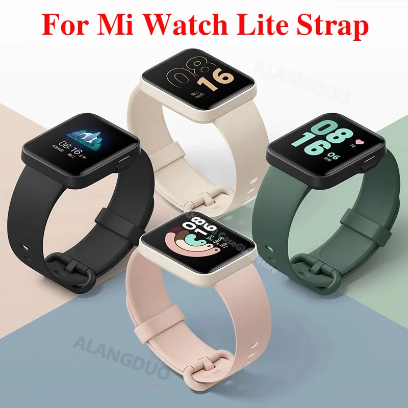 Correa For Xiaomi Mi Watch Lite Strap Smart Accessories For Redmi Watch 2  Lite Strap Bracelet Protective Film Poco Watch Strap