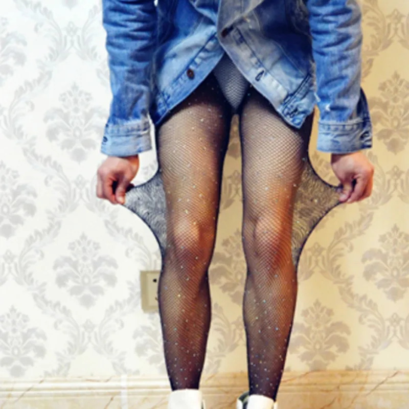Baru Pria Pantyhose Tubuh Seksi Celana 