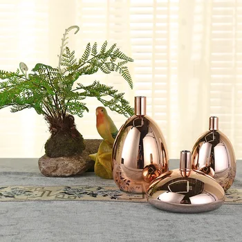 

Nordic Style Electroplate Graduate Color Table Vase