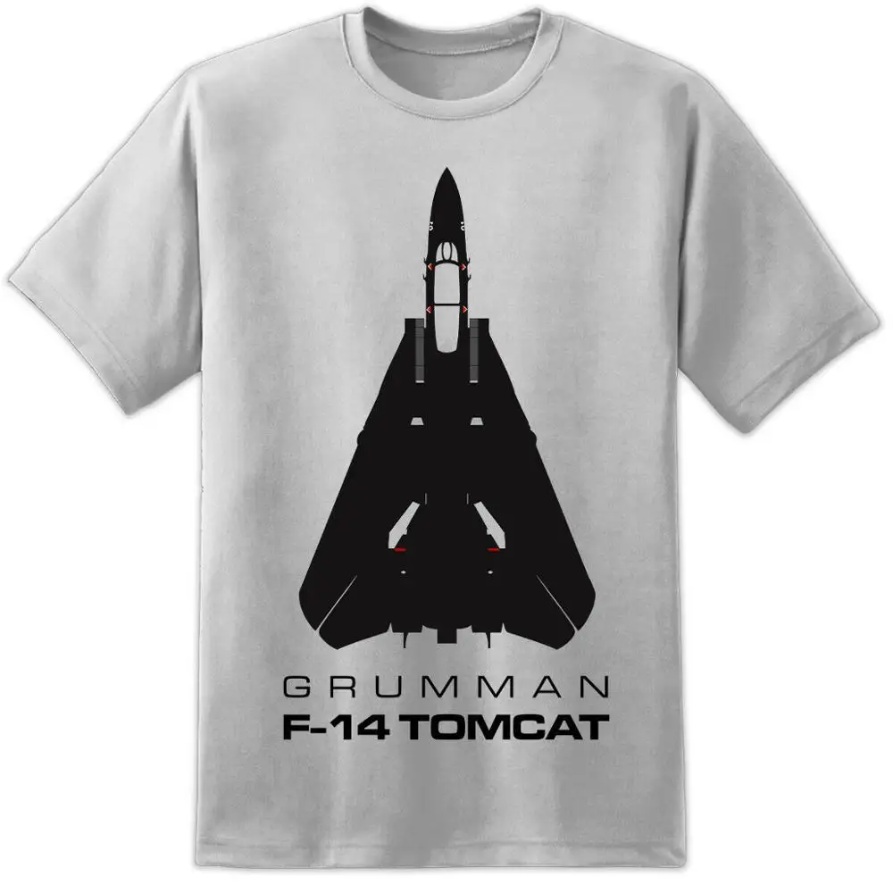 

Mens Top Gun F-14 Grumman Tomcat T Shirt Maverick Goose Retro Aircraft Jet Goose High Quality 2019 Summer New Men O-Neck Tee