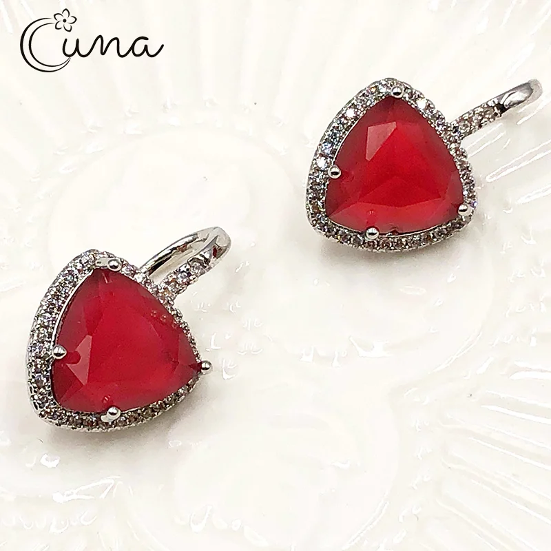 

2019 Ladies Retro Earrings Large Personality Earrings Geometric Triangle Silver Copper Pendant Earrings Trend Fashion Jewelry