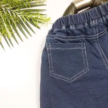 Г. Летние новые стильные модные короткие джинсы для маленьких девочек в Корейском стиле