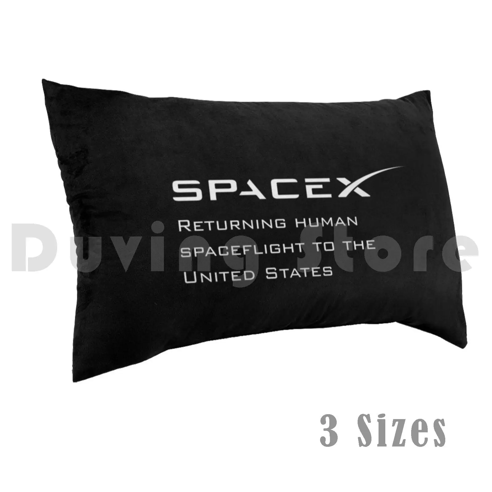 

Spacex Returning Humans To Space Pillow Case Printed 35x50 Spacex Elon Musk Space Exploration Demo Demo 2
