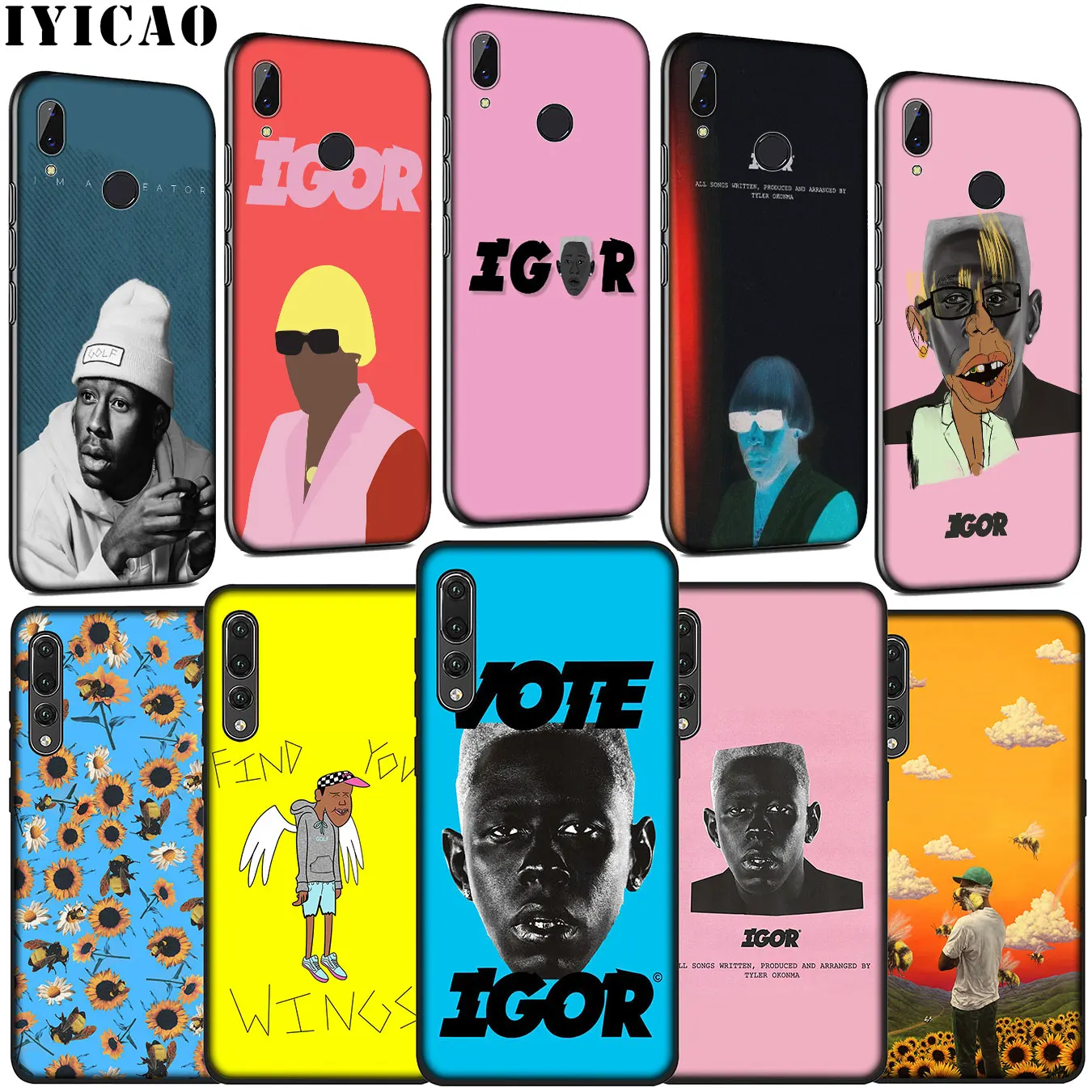 Мягкий силиконовый чехол Tyler the creator igor pop для Huawei P30 P20 Pro P10 P9 Lite Mini 2017 2016 P Smart Z Plus 2019 |